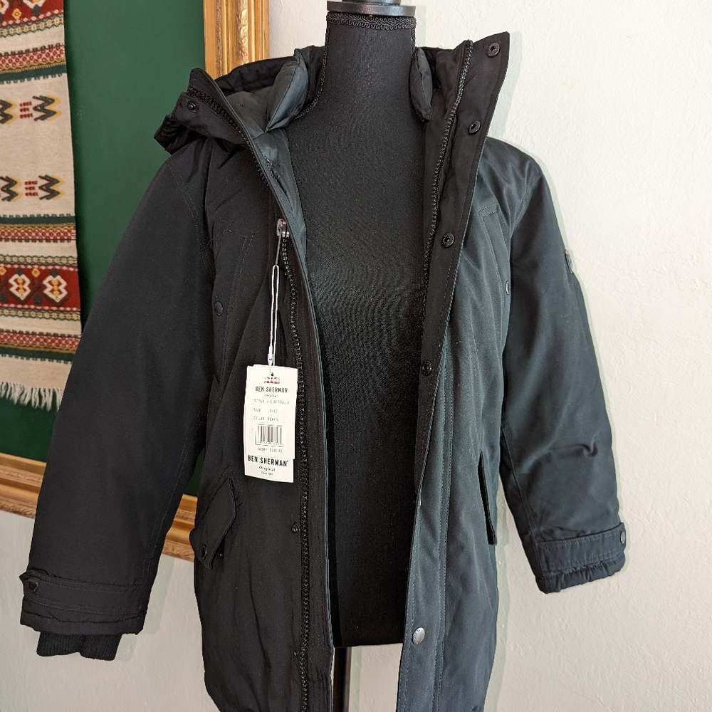 Ben Sherman winter hooded Jacket For Kids